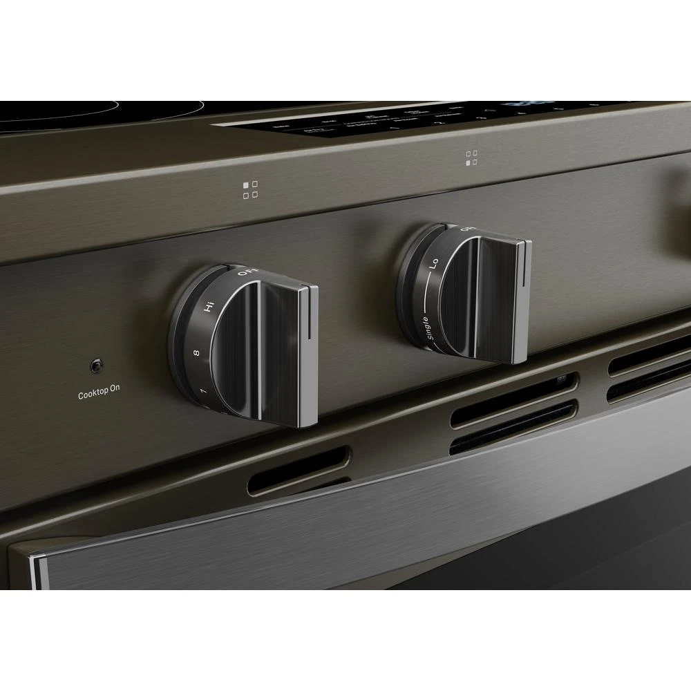 30-inch Smart Slide in Electric Range with Air Cooking Technology, No Preheat Air Fry, WipeClean™ Coating, Steam/Self Clean and High Speed Preheat WSES7530RV