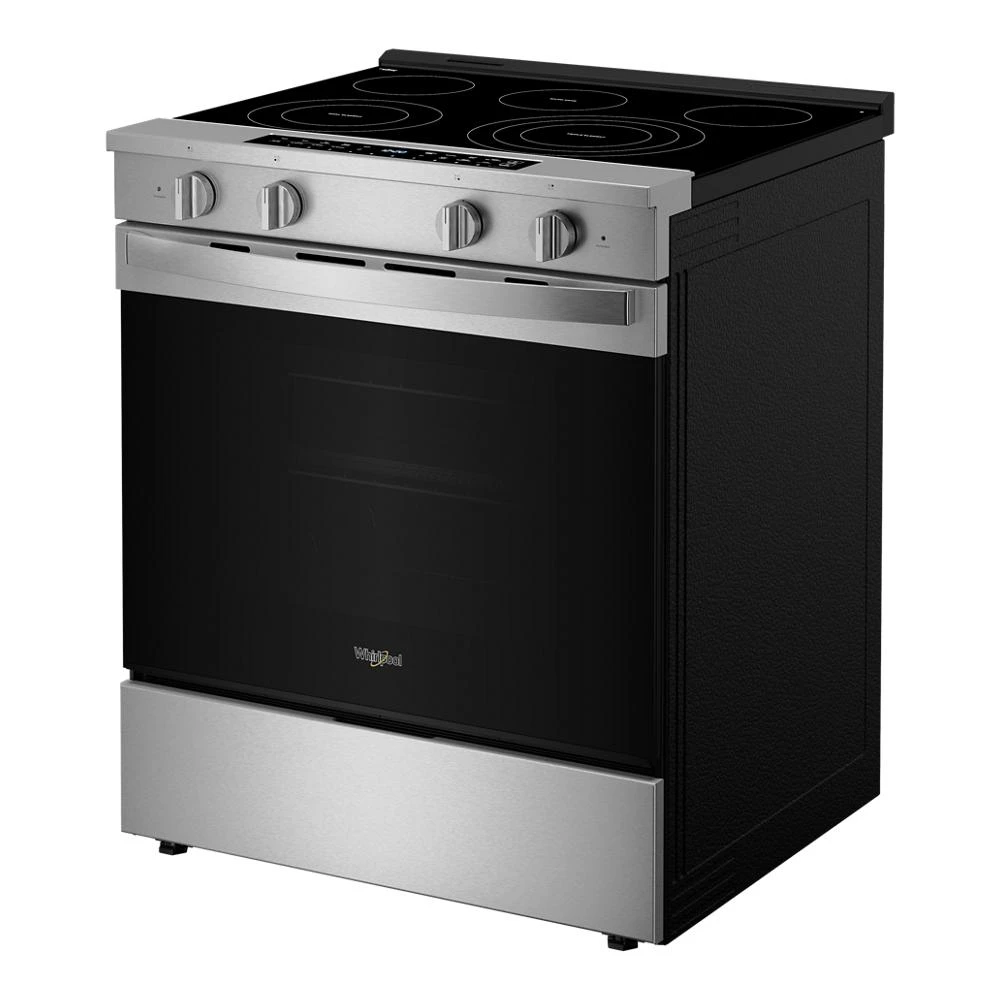30-inch Smart Slide in Electric Range with Air Cooking Technology, No Preheat Air Fry, WipeClean™ Coating, Steam/Self Clean and High Speed Preheat view 25