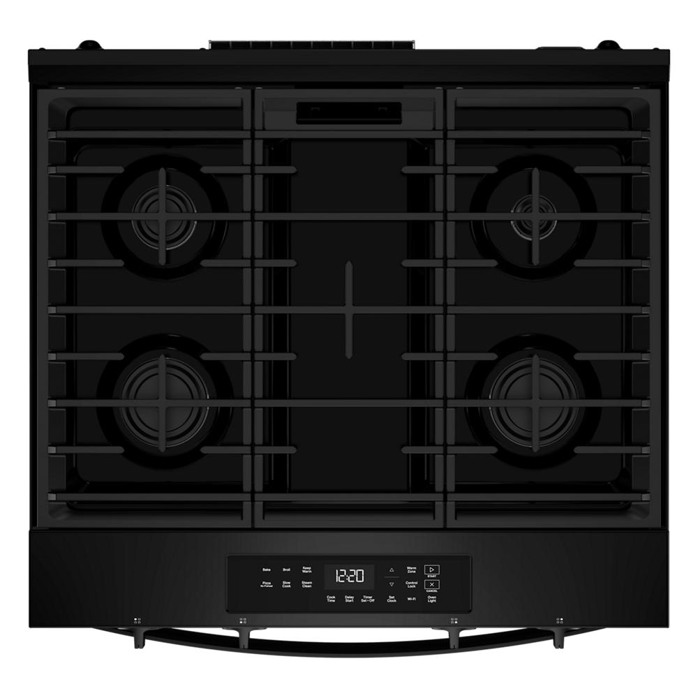 30-inch Gas Range with No Preheat Mode and Slow Cook WSGS3330TB