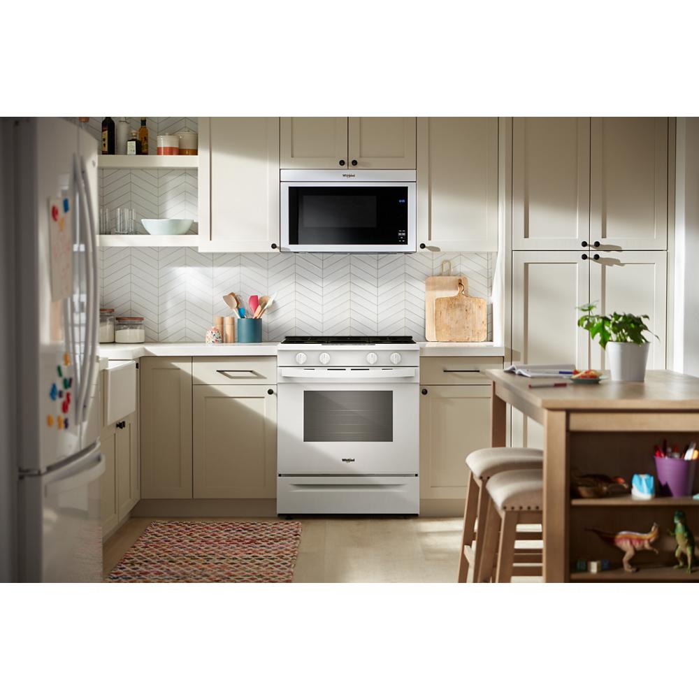 30-inch Gas Range with No Preheat Mode and Slow Cook WSGS3330TW