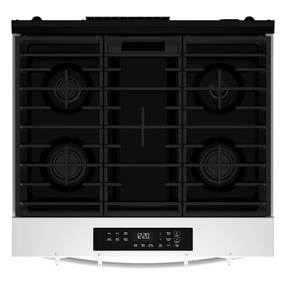 30-inch Gas Range with No Preheat Mode and Slow Cook WSGS3330TW