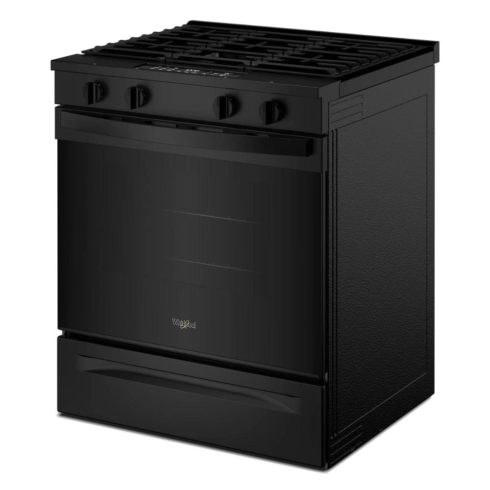 30-inch Gas Smart Range with Air Cooking Technology and Steam Clean WSGS4530TB