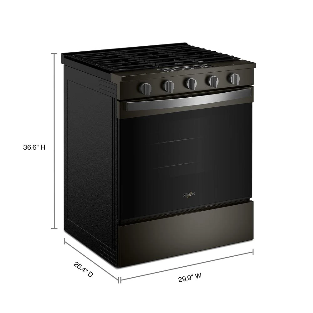 30" Gas Slide-In Range with Air Fry view 15
