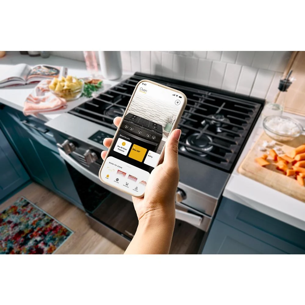 30" Gas Slide-In Range with Air Fry view 6