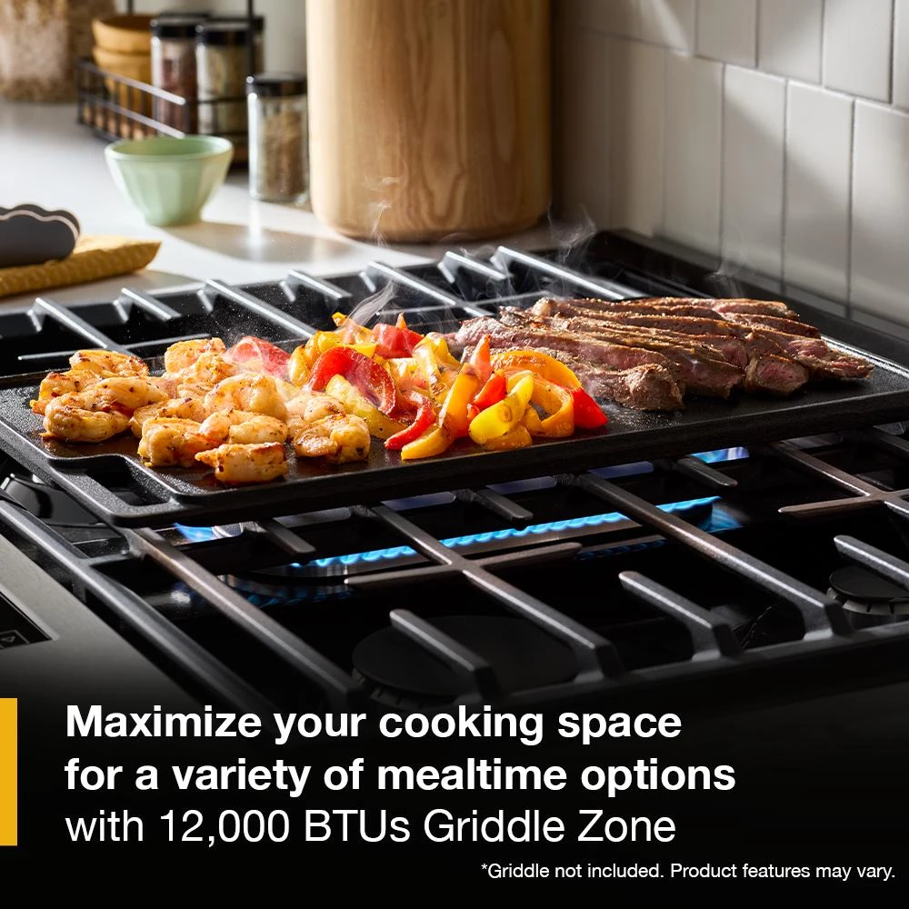 30" Gas Slide-In Range with Air Fry view 8