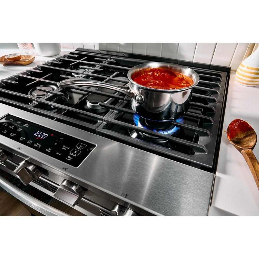 30" Gas Slide-In Range with Air Fry view 11