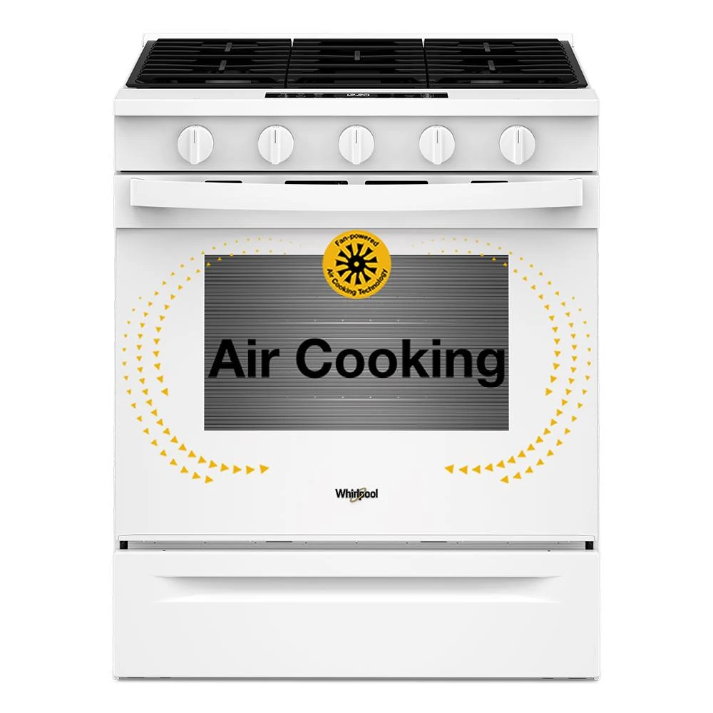30" Gas Slide-In Range with Air Fry view 13