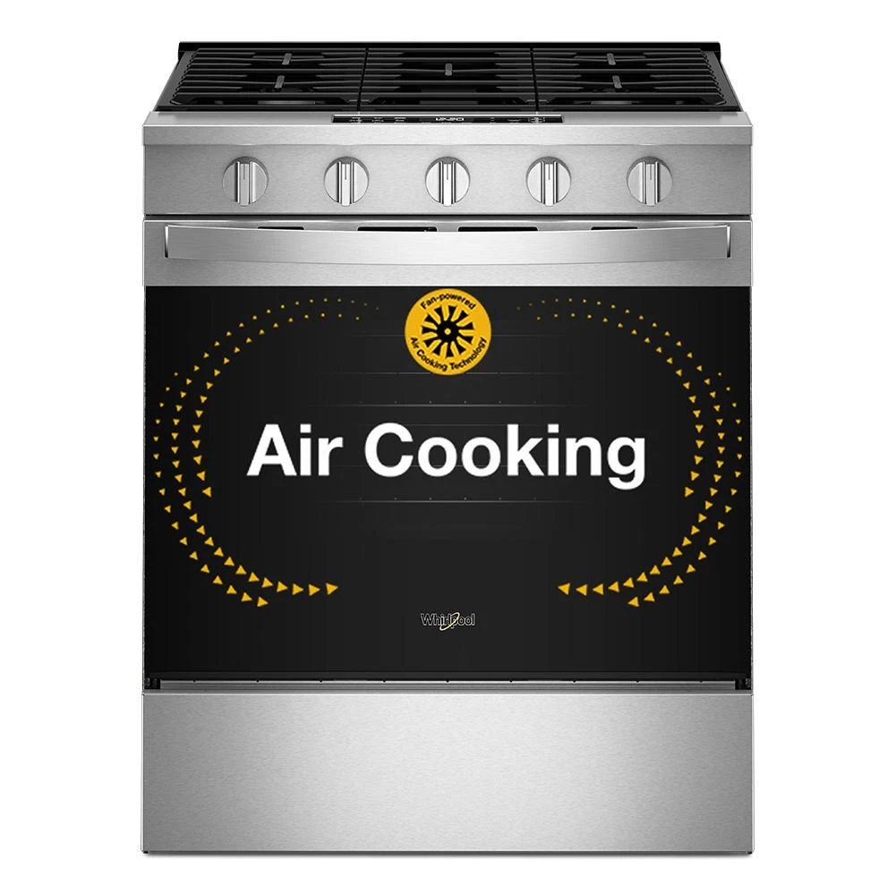 30" Gas Slide-In Range with Air Fry view 4