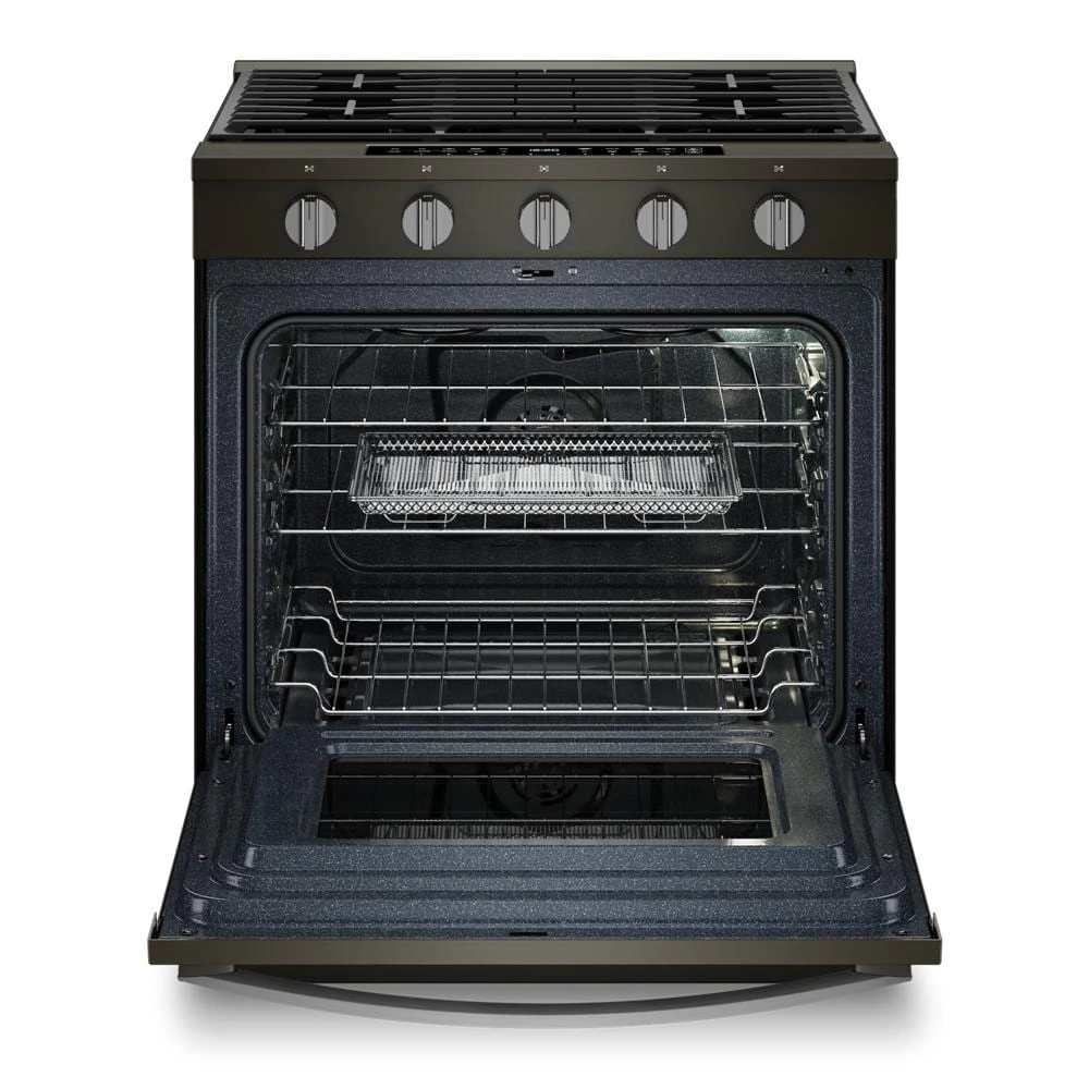 30-inch Smart Slide In Gas Range with Air Cooking Technology, No Preheat Air Fry, Steam/Self Clean and High Speed Preheat view 25