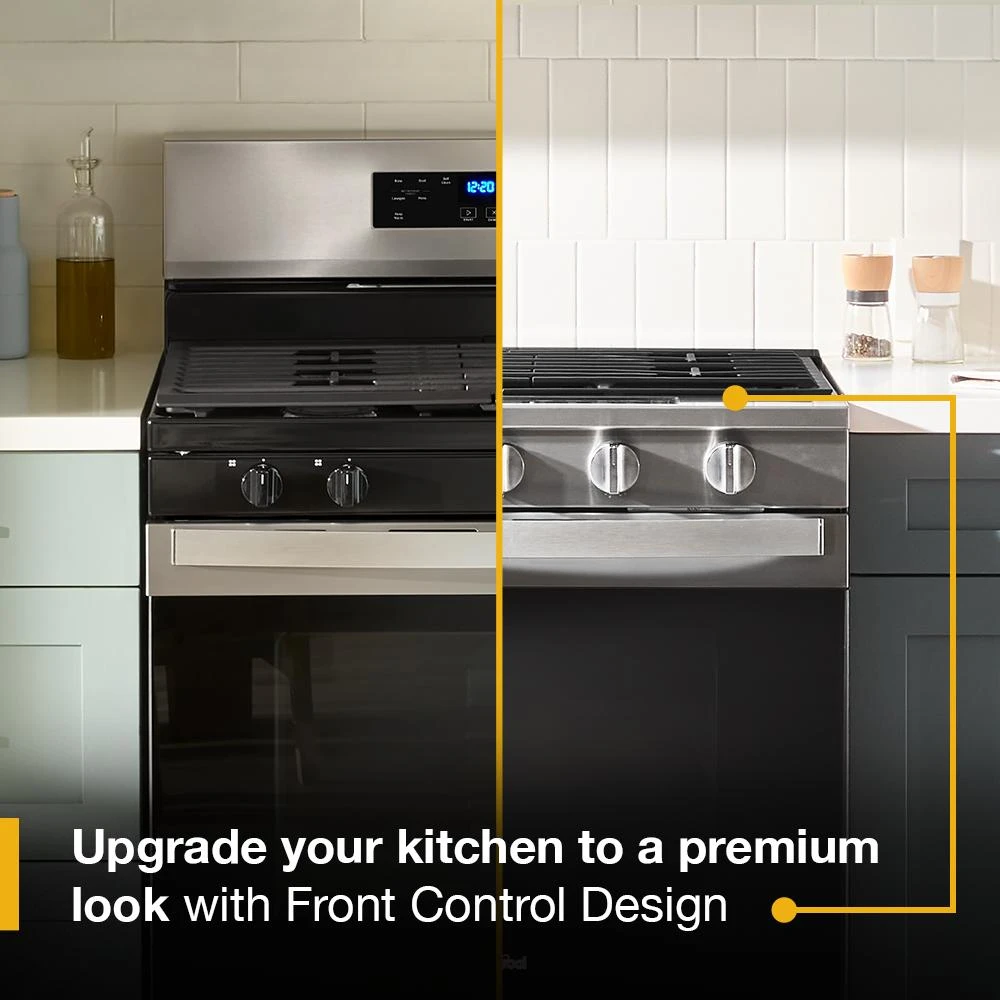 30-inch Smart Slide In Gas Range with Air Cooking Technology, No Preheat Air Fry, Steam/Self Clean and High Speed Preheat view 18
