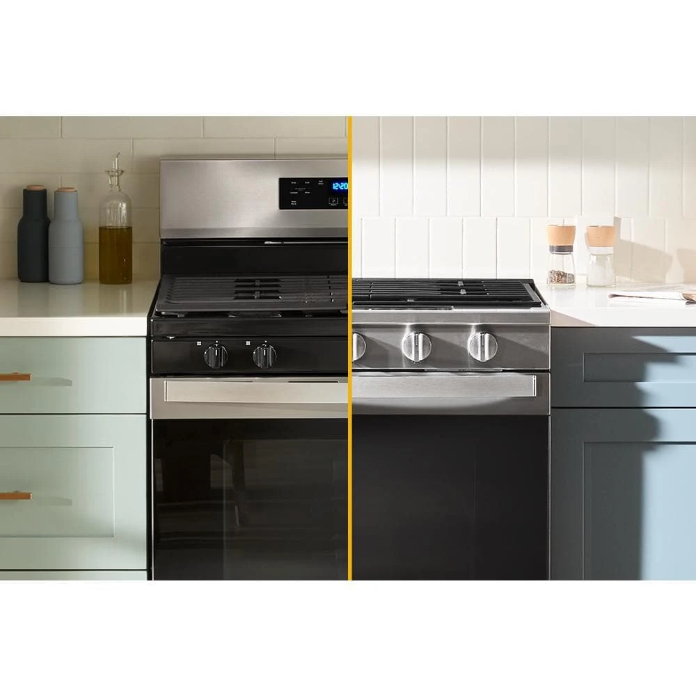 30-inch Smart Slide In Gas Range with Air Cooking Technology, No Preheat Air Fry, Steam/Self Clean and High Speed Preheat view 7