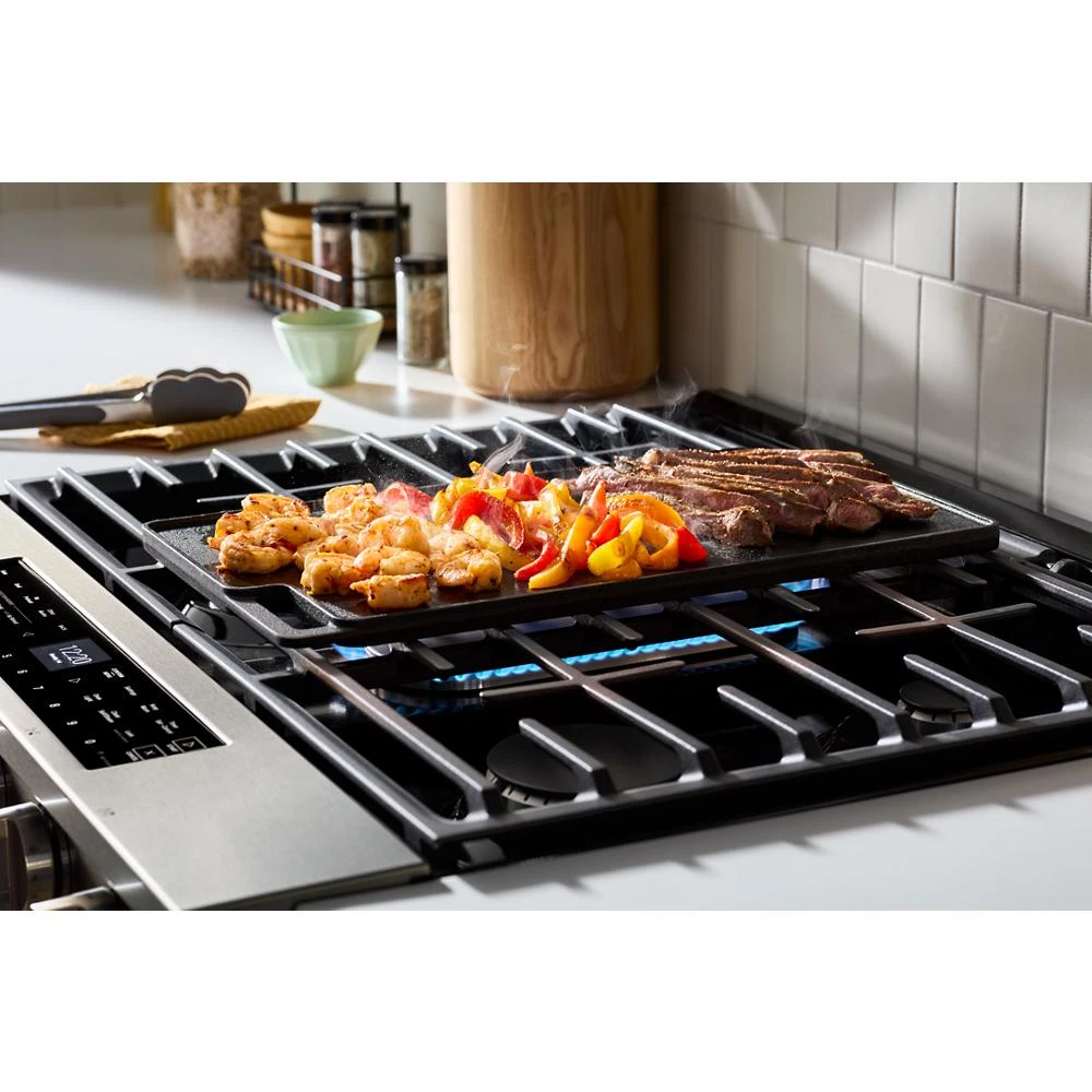 30-inch Smart Slide In Gas Range with Air Cooking Technology, No Preheat Air Fry, Steam/Self Clean and High Speed Preheat view 20