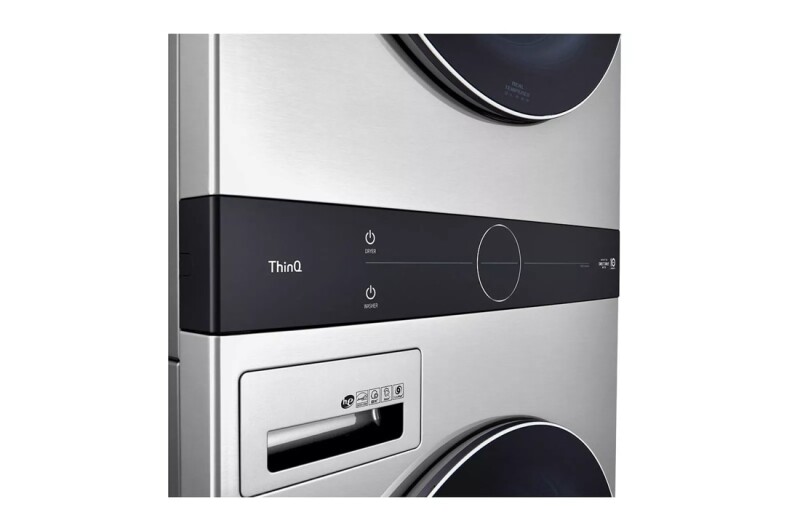LG STUDIO Single Unit Front Load WashTower™ with Center Control™ 5.0 cu. ft. Washer and 7.4 cu. ft. Gas Dryer WSGX201HNA