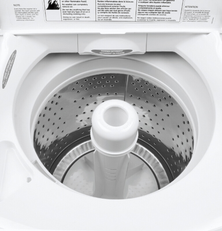Spacemaker 2.1 Cu. Ft. Stationary Washer with Stainless Steel Basket WSKS3040EWW