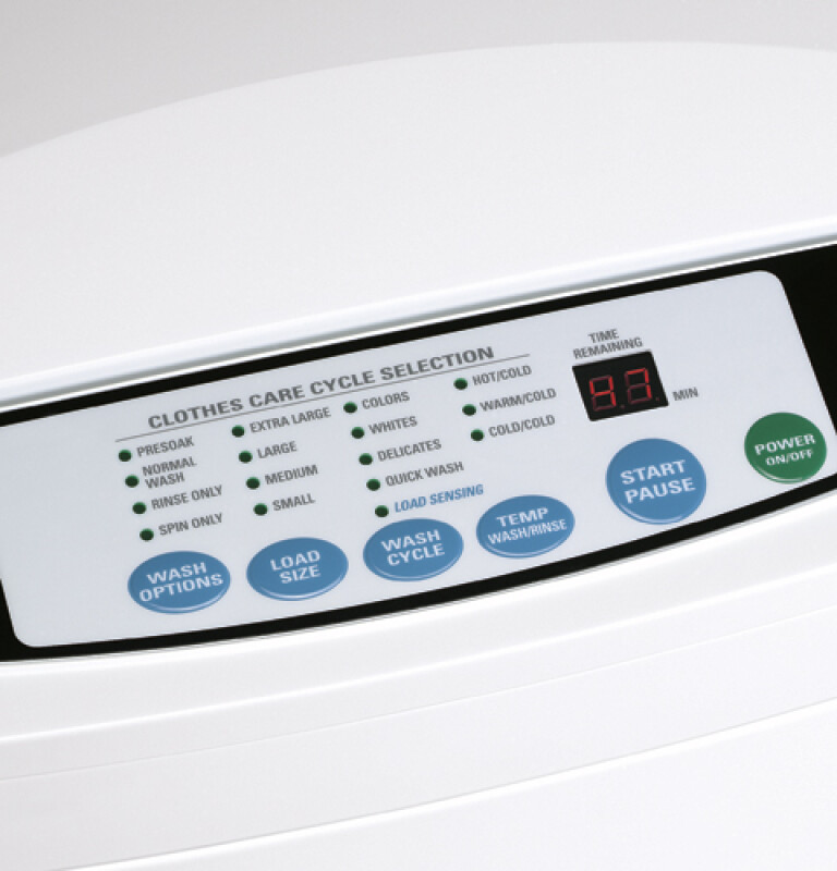 Spacemaker Extra-Large Capacity Portable Washer with Stainless Steel Basket WSLP1100DWH