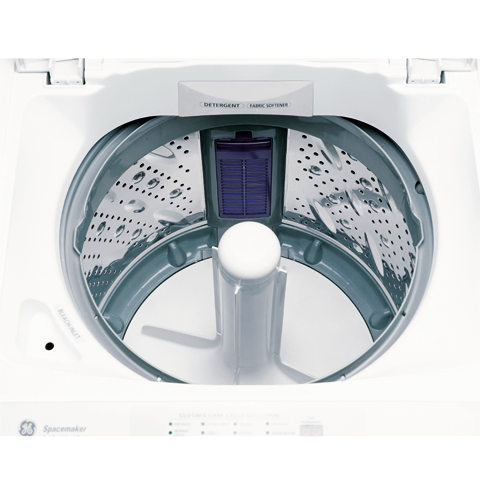 Spacemaker Extra-Large Capacity Stationary Washer with Stainless Steel Basket WSLS1100AWW