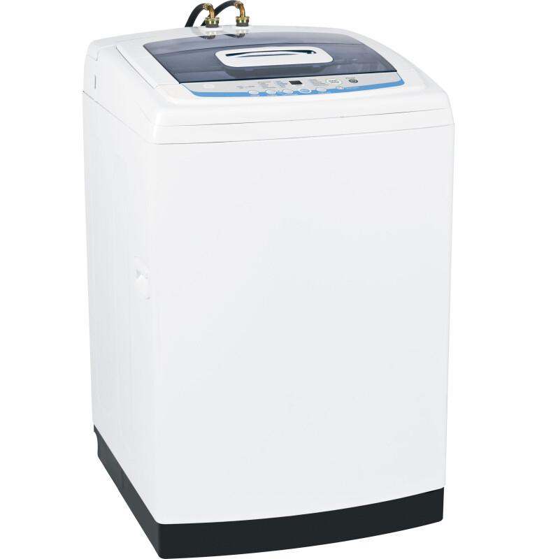 Space-Saving 2.7 DOE Cu. Ft. Capacity Stationary Washer with Stainless Steel Basket WSLS1500JWW
