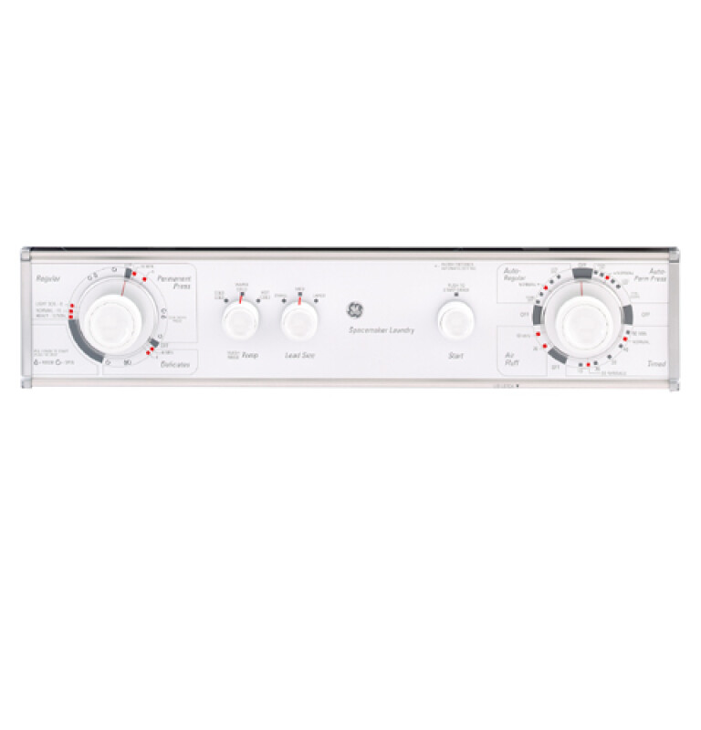 Unitized Spacemaker Washer and Gas Dryer WSM2480TWW