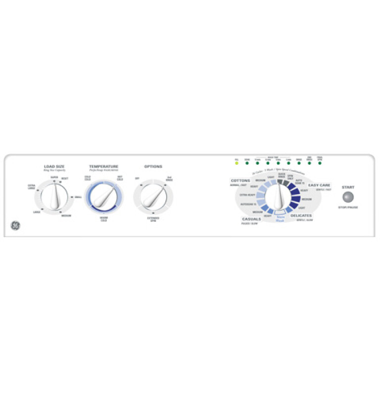 3.5 Cu. Ft. Capacity King-size Washer with Stainless Steel Basket WSRE5260DWW, product image 3 of 3
