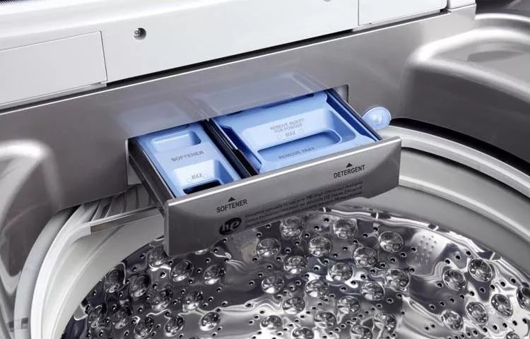 4.3 Cu. Ft. Ultra Large Capacity Top Load Washer With Front Control Design And Waveforce™ Technology WT1201CV, product image 7 of 8