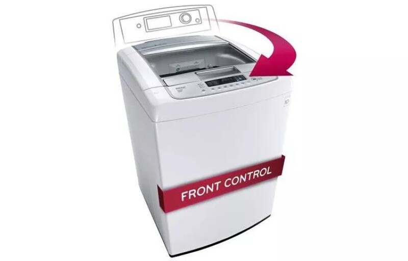 LG 4.3 cu. ft. Ultra Large Capacity Top Load Washer with Front Control Design and WaveForce™ Technology Other WT1201CW Picture 1