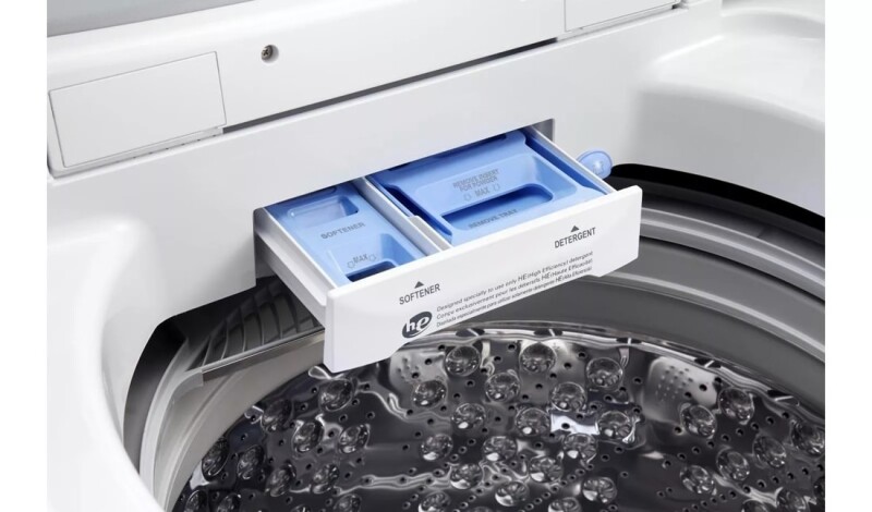 Ultra Large Capacity High Efficiency Front Control Top Load Washer WT1301CW, product image 7 of 9