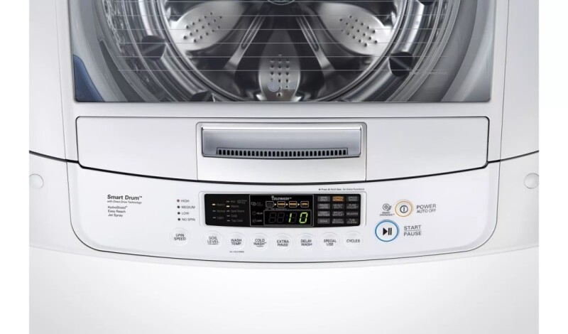 Ultra Large Capacity High Efficiency Front Control Top Load Washer WT1301CW, product image 8 of 9