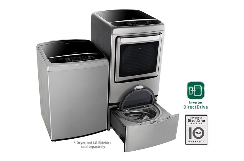 4.9 cu.ft. Mega Capacity Front Control TurboWash™ Washer WT1701CV