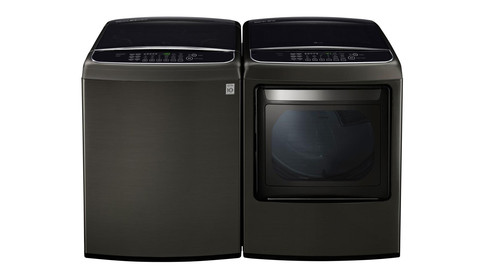 5.0 cu. ft. Large Smart wi-fi Enabled Front Control Top Load Washer with TurboWash WT1901CK, product image 5 of 7