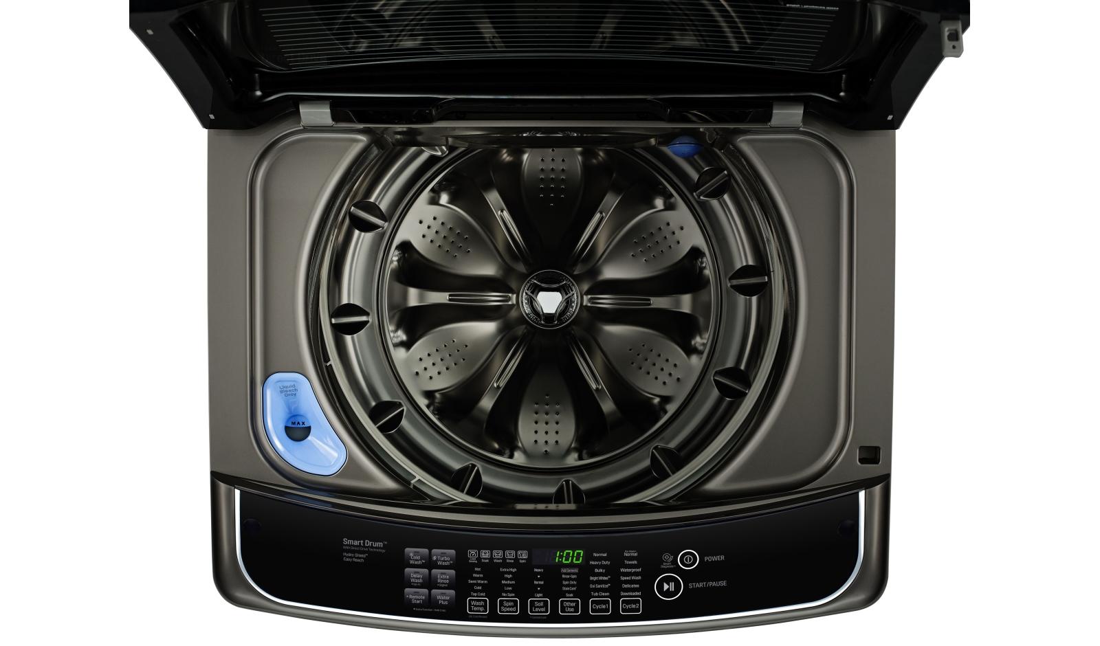 5.0 cu. ft. Large Smart wi-fi Enabled Front Control Top Load Washer with TurboWash WT1901CK, product image 7 of 7