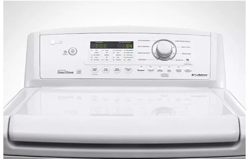 4.5 Cu. Ft. Ultra Large Capacity Top Load Washer Featuring Powerful Staincare™ Technology WT4870CW, product image 2 of 6