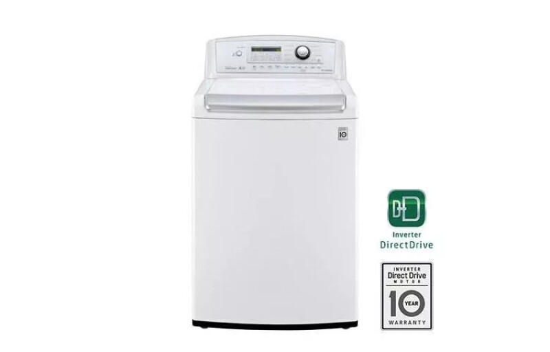 4.5 Cu. Ft. Ultra Large High Efficiency Top Load Washer W/ Waveforce™ WT4970CW