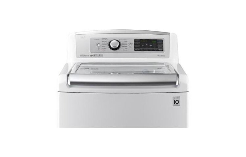 5.0 cu.ft. MEGA Capacity TurboWash™ Washer with Steam WT5680HWA, product image 5 of 5