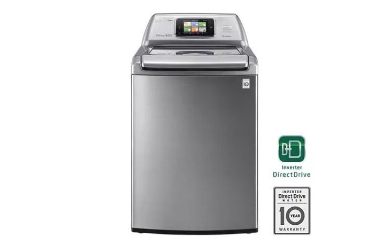 Smart Thinq™ 4.7 Cu. Ft. Ultra Large Capacity High Efficiency Top Load Smartwasher With Allergiene™ WT6001HVA