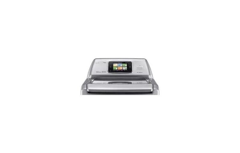 Smart Thinq™ 4.7 Cu. Ft. Ultra Large Capacity High Efficiency Top Load Smartwasher With Allergiene™ WT6001HVA, product image 2 of 3