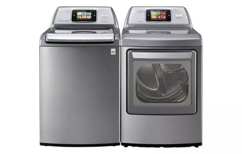 Smart Thinq™ 4.7 Cu. Ft. Ultra Large Capacity High Efficiency Top Load Smartwasher With Allergiene™ WT6001HVA, product image 3 of 3