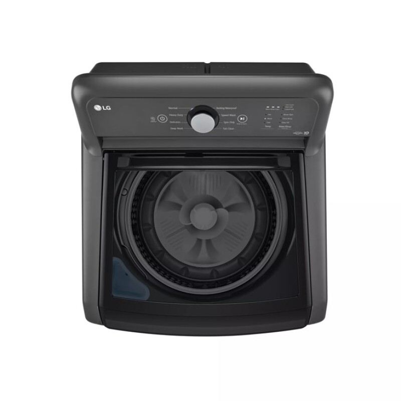 LG 4.1 cu. ft. Top Load Washer with 4-Way Agitator® and TurboDrum™ Technology Monochrome Grey WT6105CM Picture 1
