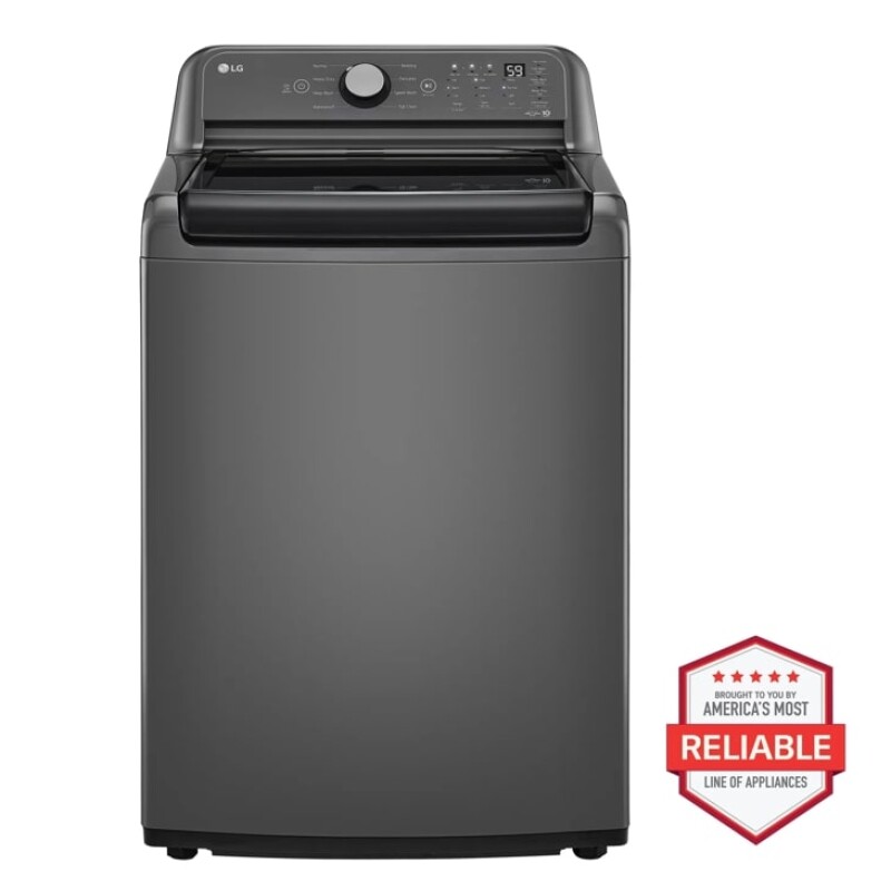 5.0 cu. ft. Top Load Washer with Impeller, TurboDrum™, SlamProof® Glass Lid, & Water Plus WT7150CM