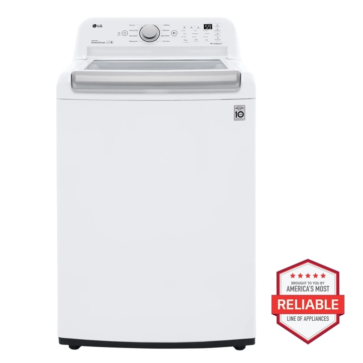 5.0 cu. ft. Mega Capacity Top Load Washer with TurboDrum™ Technology WT7150CW