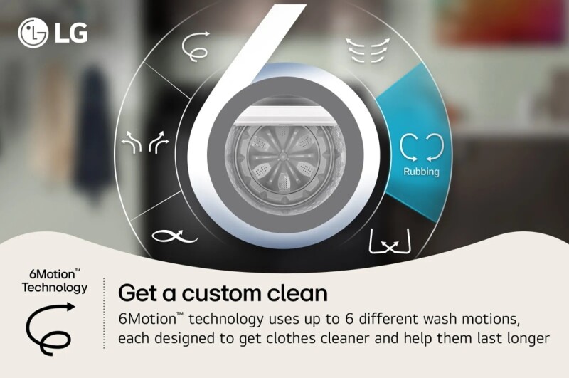 5.0 Cu. Ft. Mega Capacity Top Load Washer With Turbodrum™ Technology WT7150CX