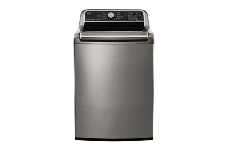 LG 5.0 cu.ft. Smart wi-fi Enabled Top Load Washer with TurboWash3D™ Technology Graphite Steel WT7300CV Picture 1