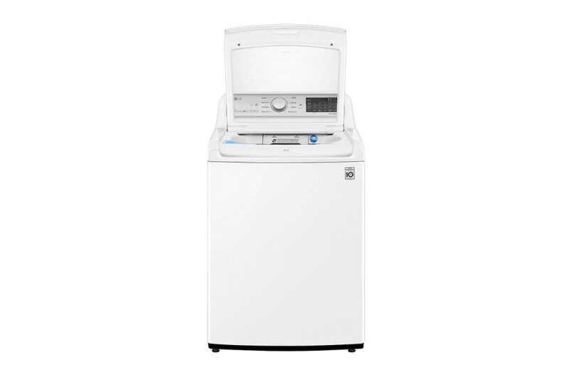 4.8 cu. ft. Mega Capacity Smart wi-fi Enabled Top Load Washer with Agitator and TurboWash3D™ Technology WT7305CW