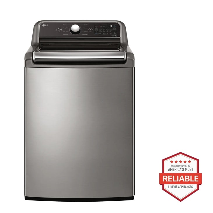 5.3 cu.ft. Mega Capacity Smart wi-fi Enabled Top Load Washer with 4-Way™ Agitator & TurboWash3D™ Technology WT7405CV