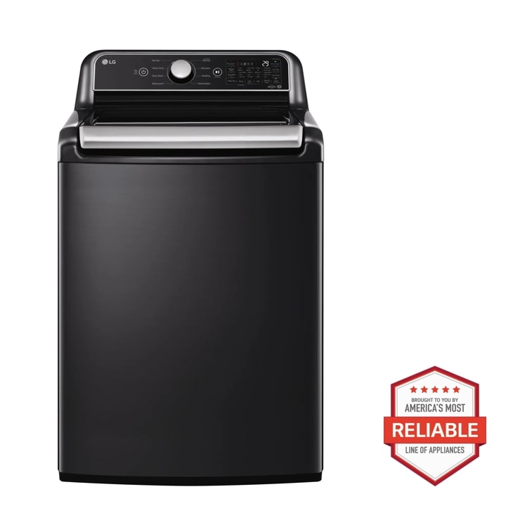 5.5 cu. ft. Mega Capacity Smart Top Load Washer with Impeller, TurboWash 3D®, Water Plus WT7480CL