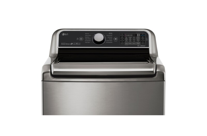 5.2 cu. ft. Mega Capacity Top Load Washer with Turbowash™ Technology WT7500CV, product image 2 of 4