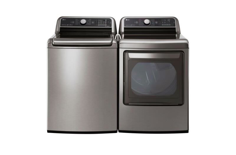 5.2 cu. ft. Mega Capacity Top Load Washer with Turbowash™ Technology WT7500CV, product image 3 of 4