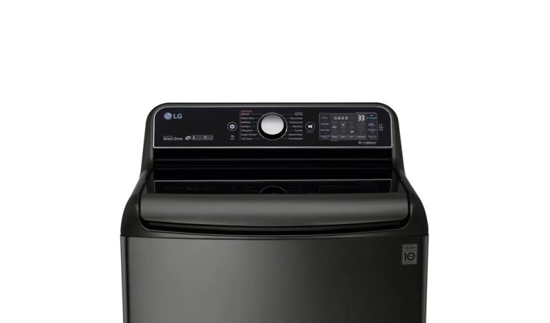 5.7 Cu.ft. Mega Capacity Top Load Washer With Turbowash® Technology WT7700HKA, product image 3 of 5