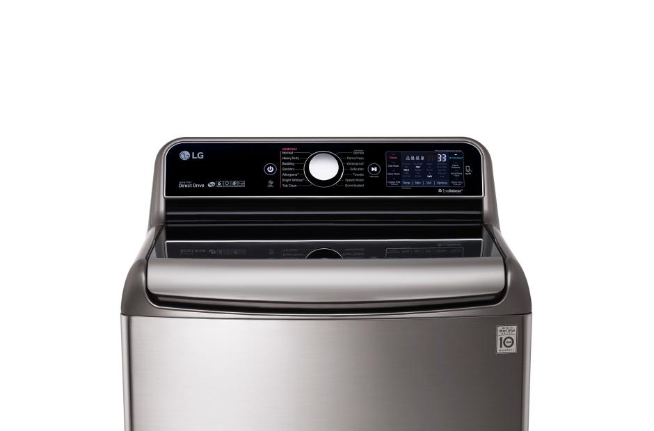 5.7 Cu.Ft. Mega Capacity Top Load Washer With TurboWash® Technology WT7700HVA, product image 2 of 6