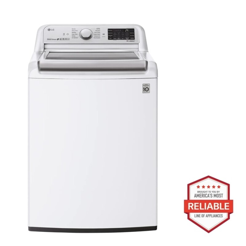 5.5 cu.ft. Smart wi-fi Enabled Top Load Washer with TurboWash3D™ Technology WT7800CW