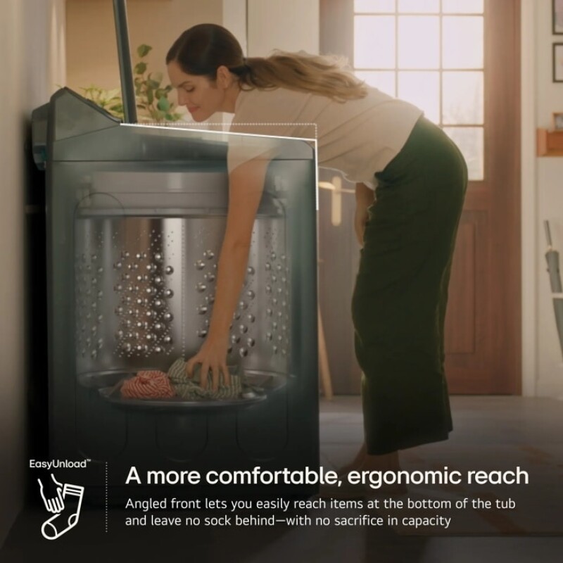 5.0 cu. ft. Mega Capacity Smart Top Load Washer with EasyUnload™ & AI Sensing view 21